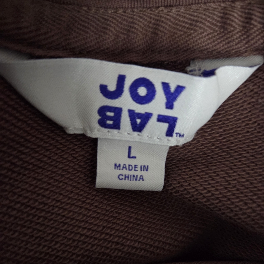 Joy Lab Size L Womens Hoodie Dusty Rose Color 100%cotton - Picture 12 of 13